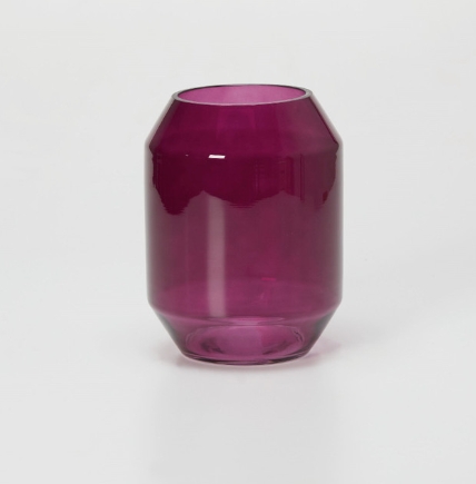 Dark plum vase