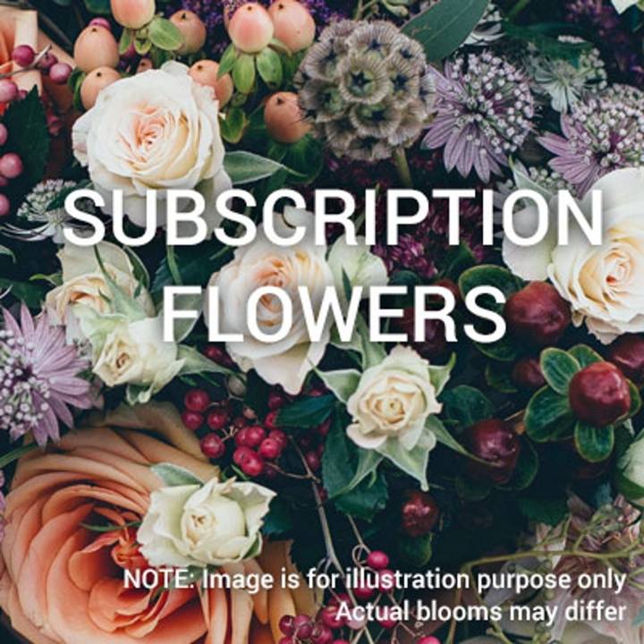 Subscription cut flowers