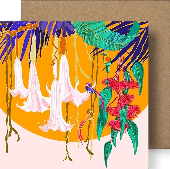 Tropical Canopy Series No.2 Greetings Card