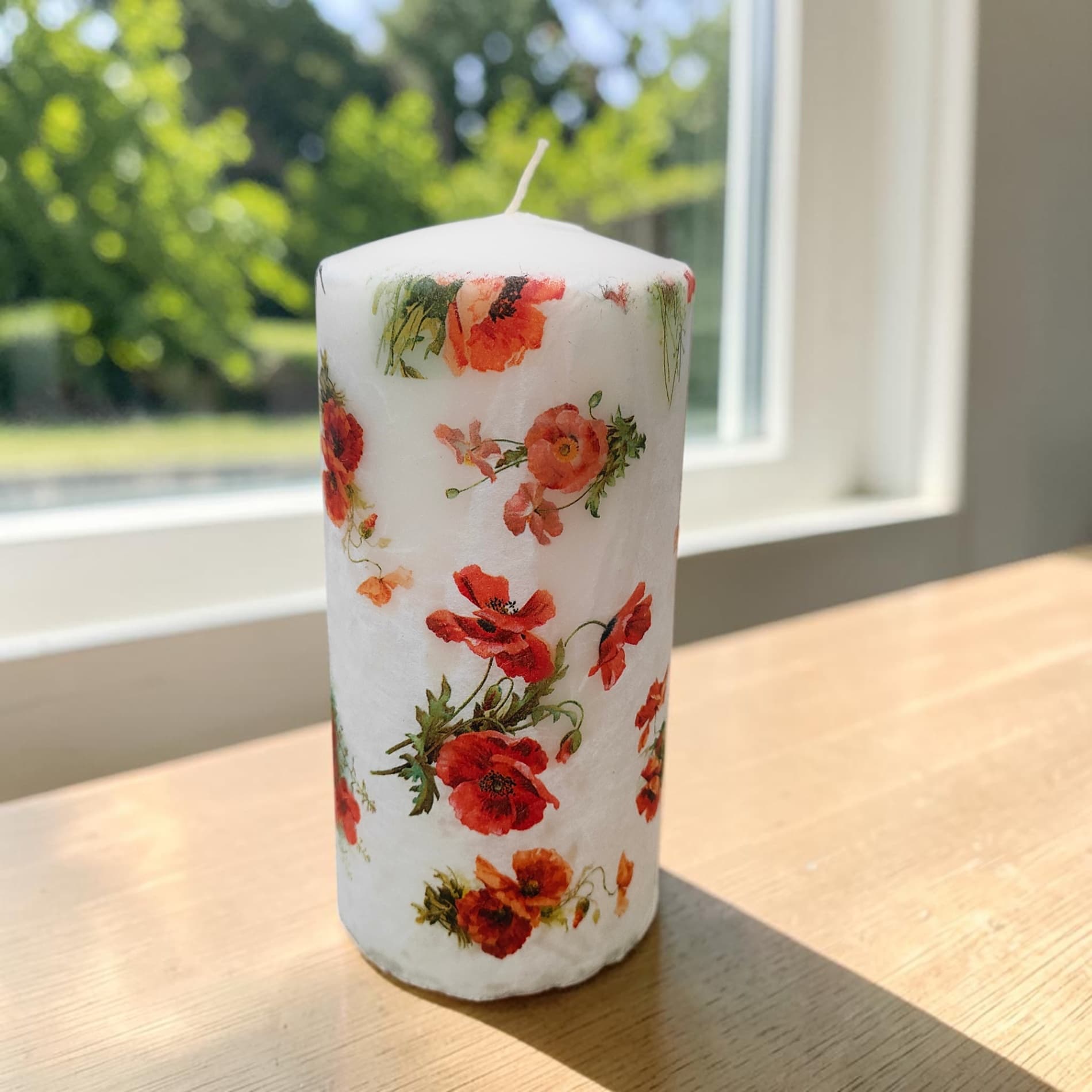 Large candle
