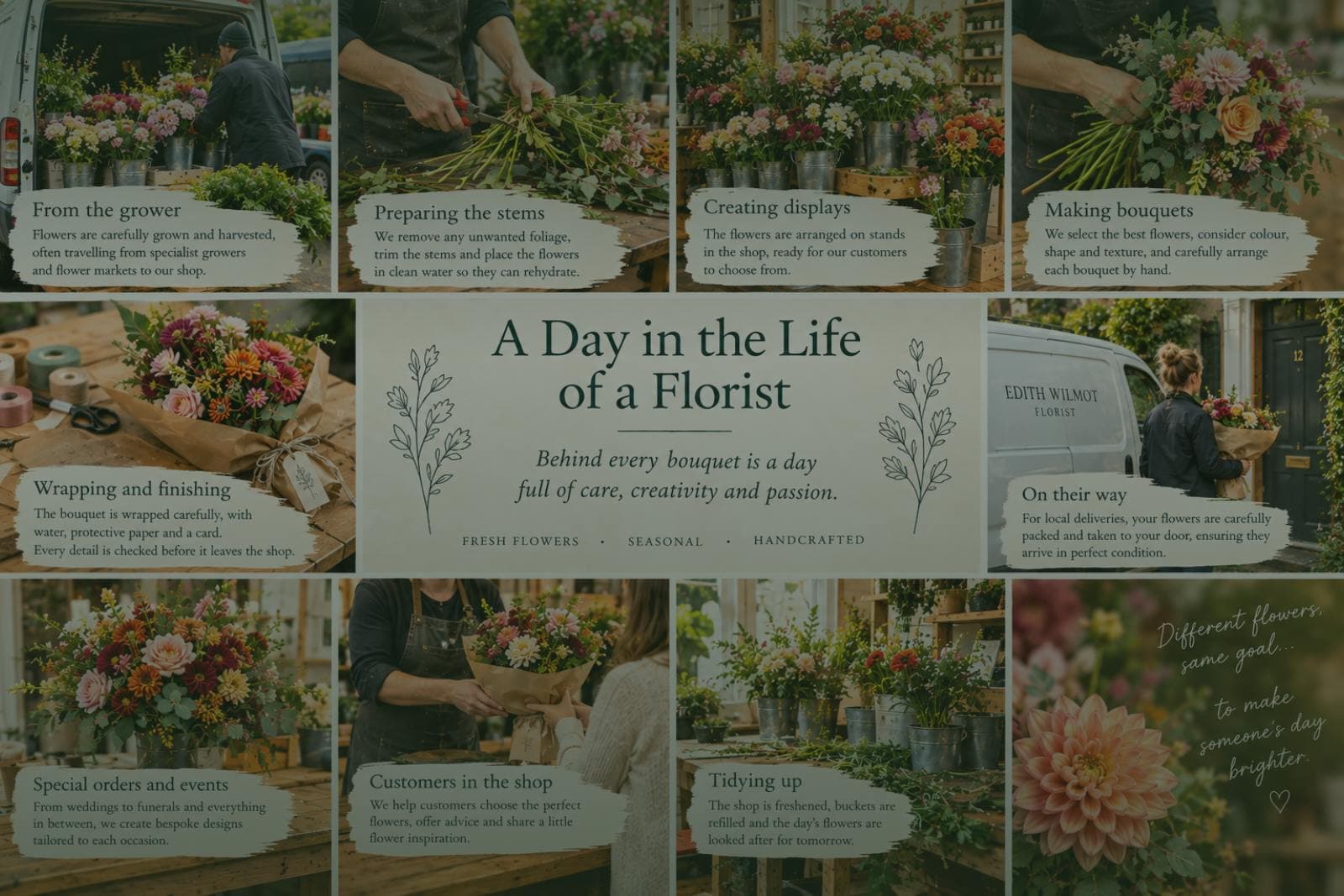 A Day in the Life of a Florist