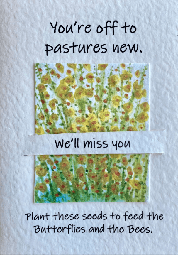 Seeded Good Luck Cards
