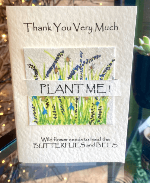 Seeded Thank You Cards