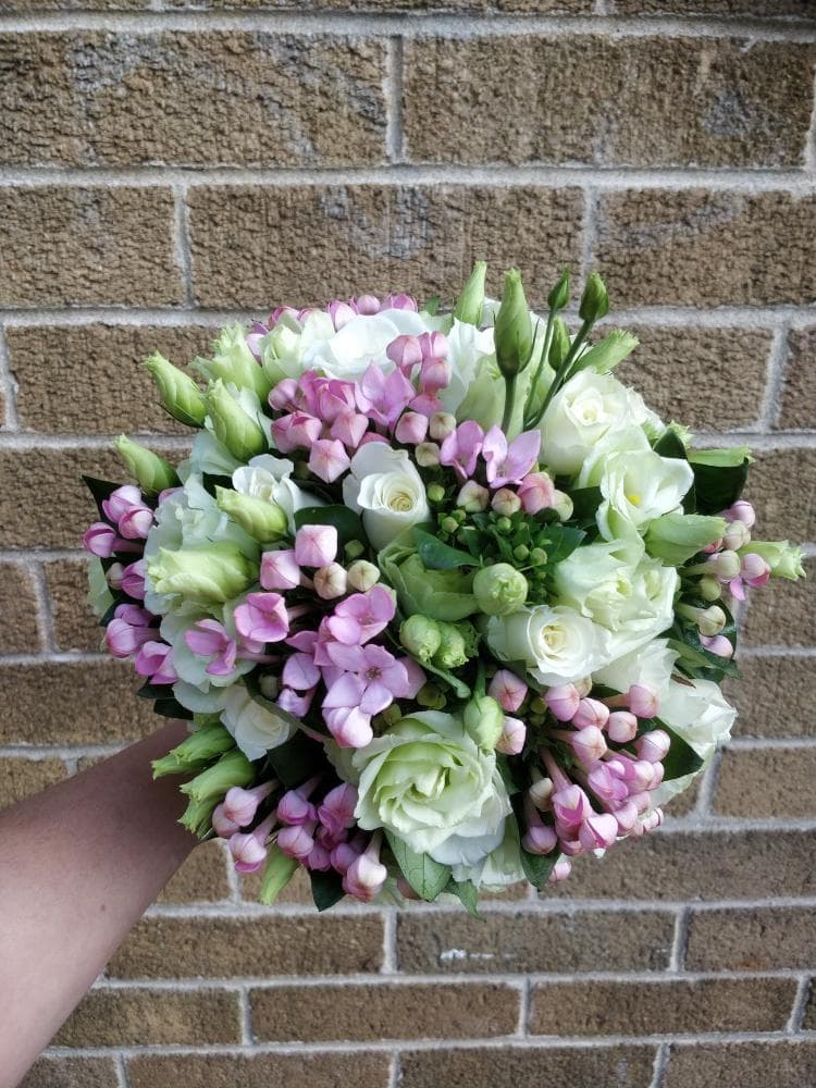 Bespoke bridal bouquet by Edith Wilmot, Bristol's luxury wedding florist