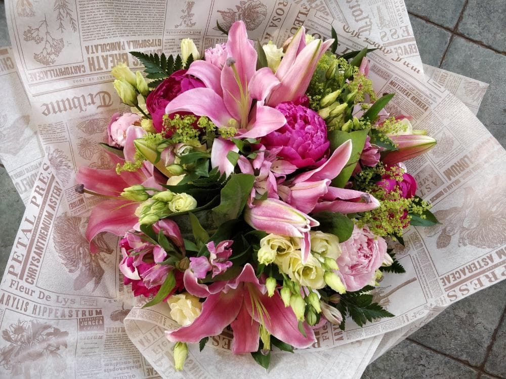 Lillies And Paeonies — Edith Wilmot, Bristol