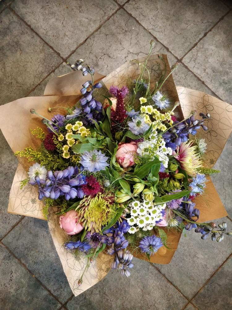 Pastel Summer Flowers — Edith Wilmot, Bristol