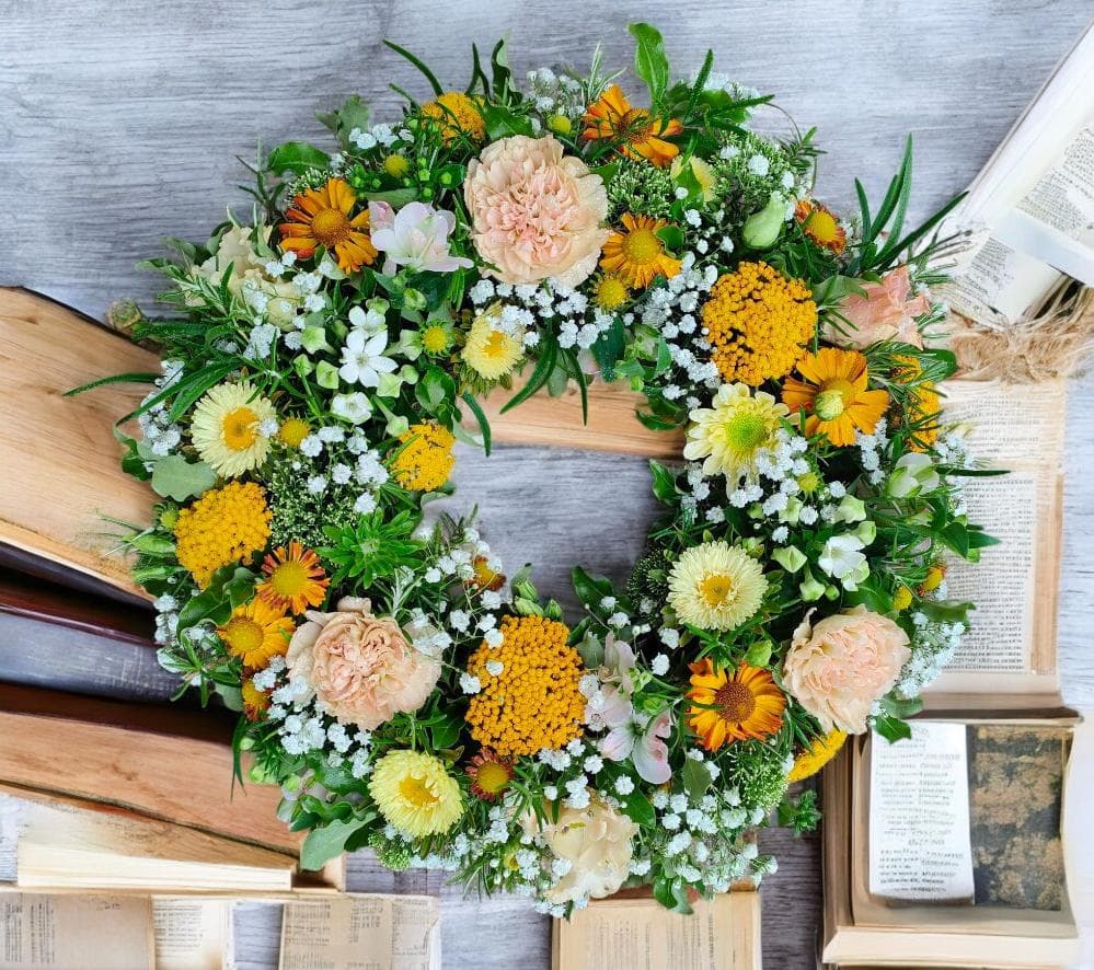 Summer Wreath Photoroom — Edith Wilmot, Bristol