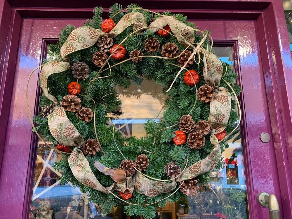 Winter Simple Door Wreath — Edith Wilmot, Bristol