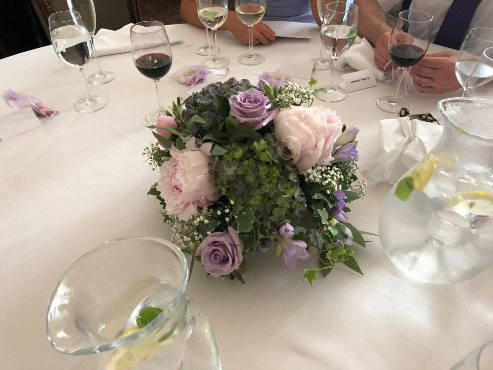 Vintage wedding flowers