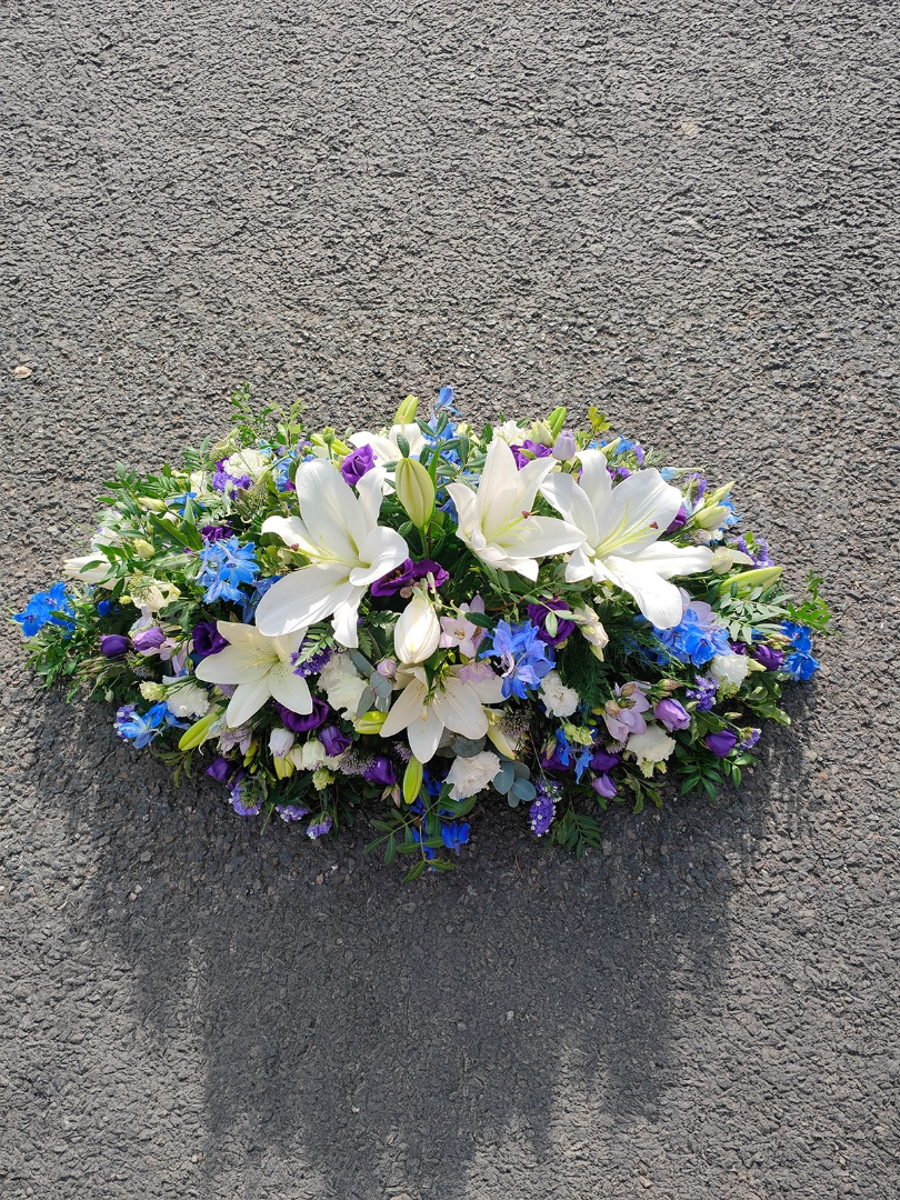 Tranquil Sky   Casket Spray