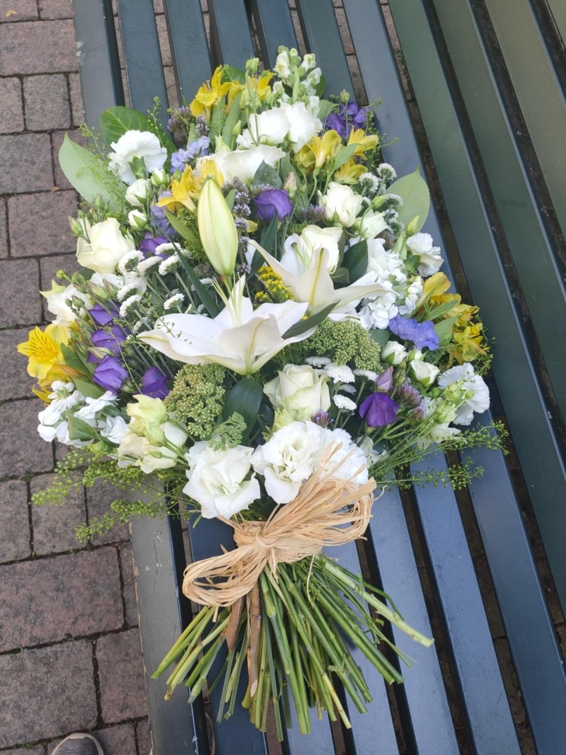 Blue, White and Yellow Sheaf