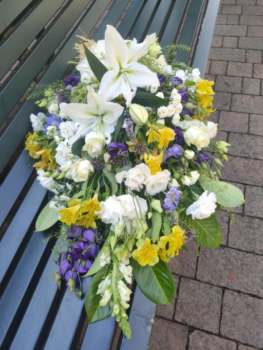Blue, White and Yellow Sheaf