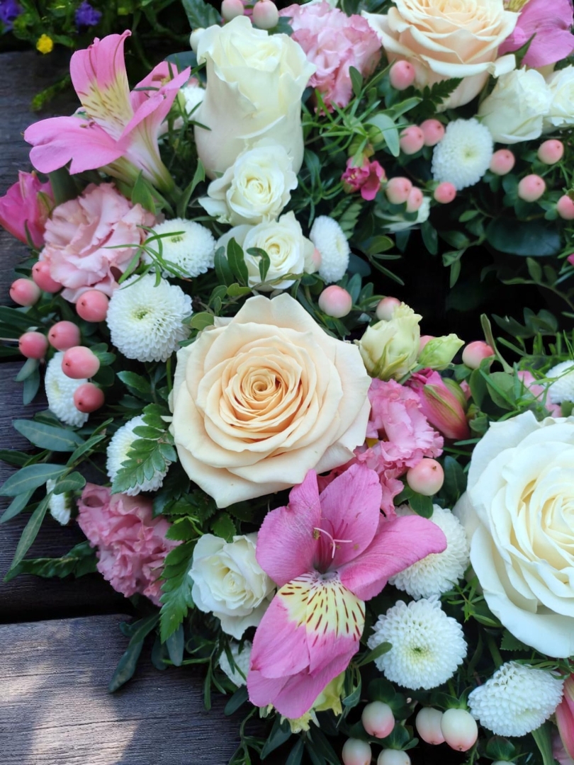 Soft Pastel Wreath