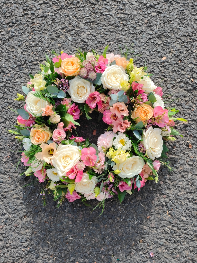 Soft Pastel Wreath