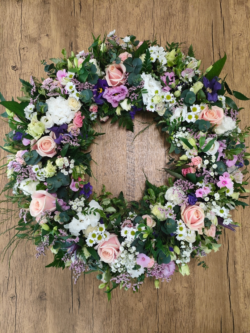 Soft Pastel Wreath