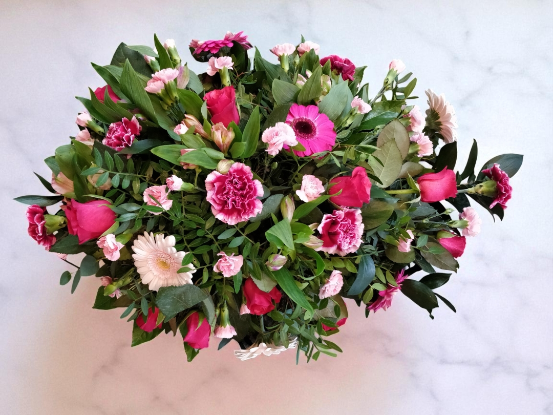 Rosewater Tribute Funeral Spray