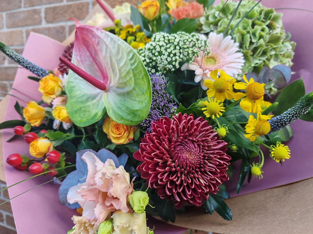 Autumn Glow Hand Tied
