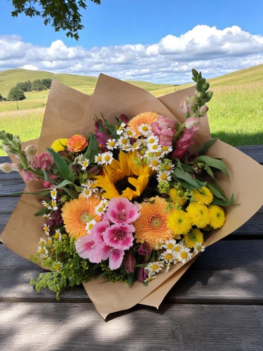 Bright and joyous