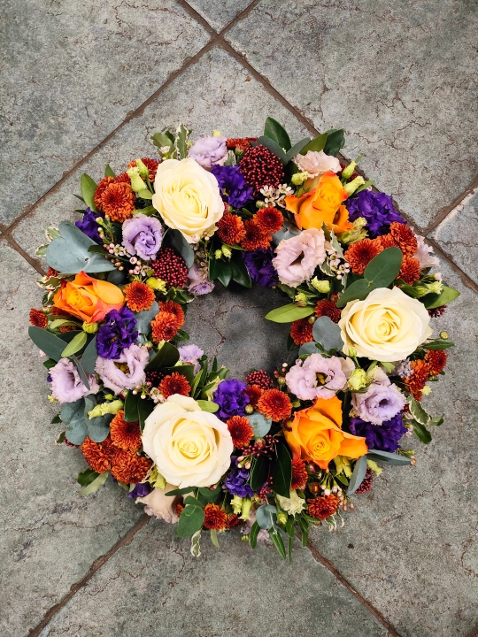 Harvest Glow   Autumn Wreath