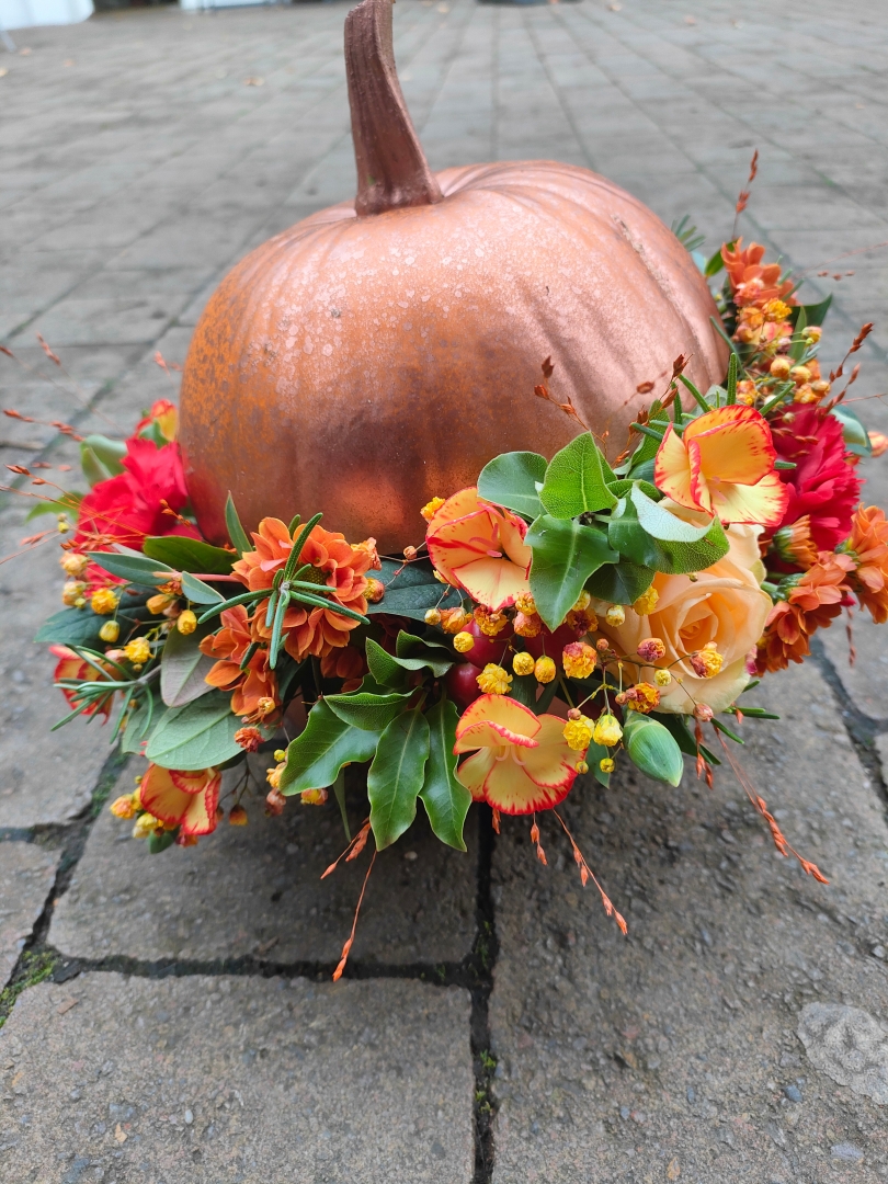 Harvest Pumpkin Arrangement