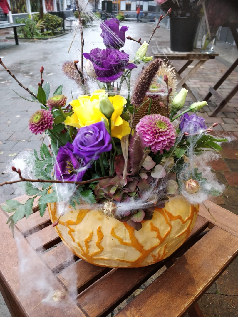 Harvest Pumpkin Arrangement