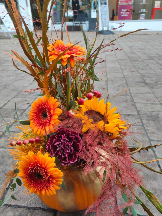 Harvest Pumpkin Arrangement