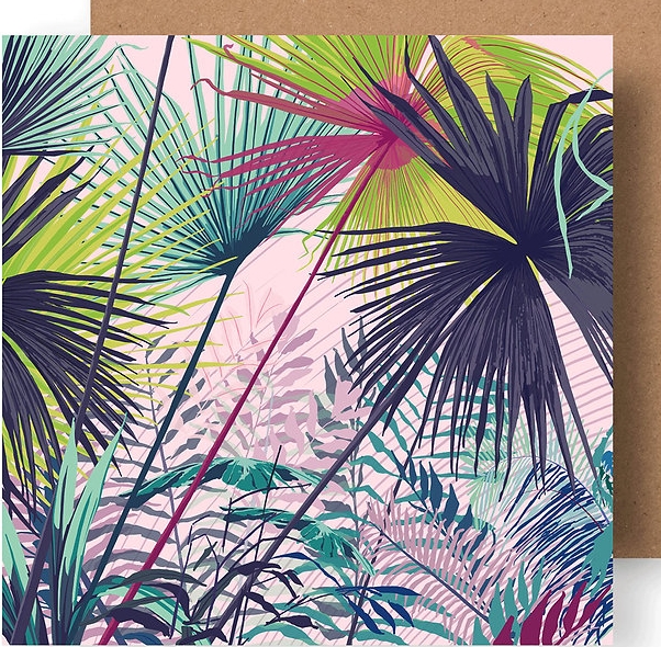 Palm Greetings Card