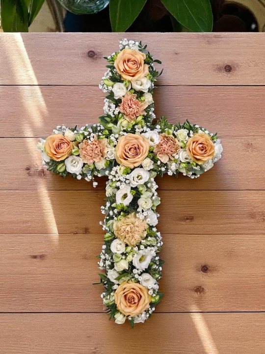 Peach Cross