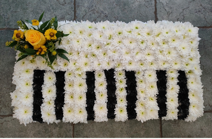 Piano Keys Funeral Tribute