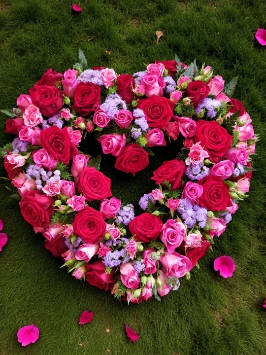 Radiant Remembrance Funeral Heart