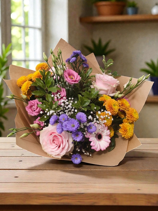 Soft Meadow Hand Tied