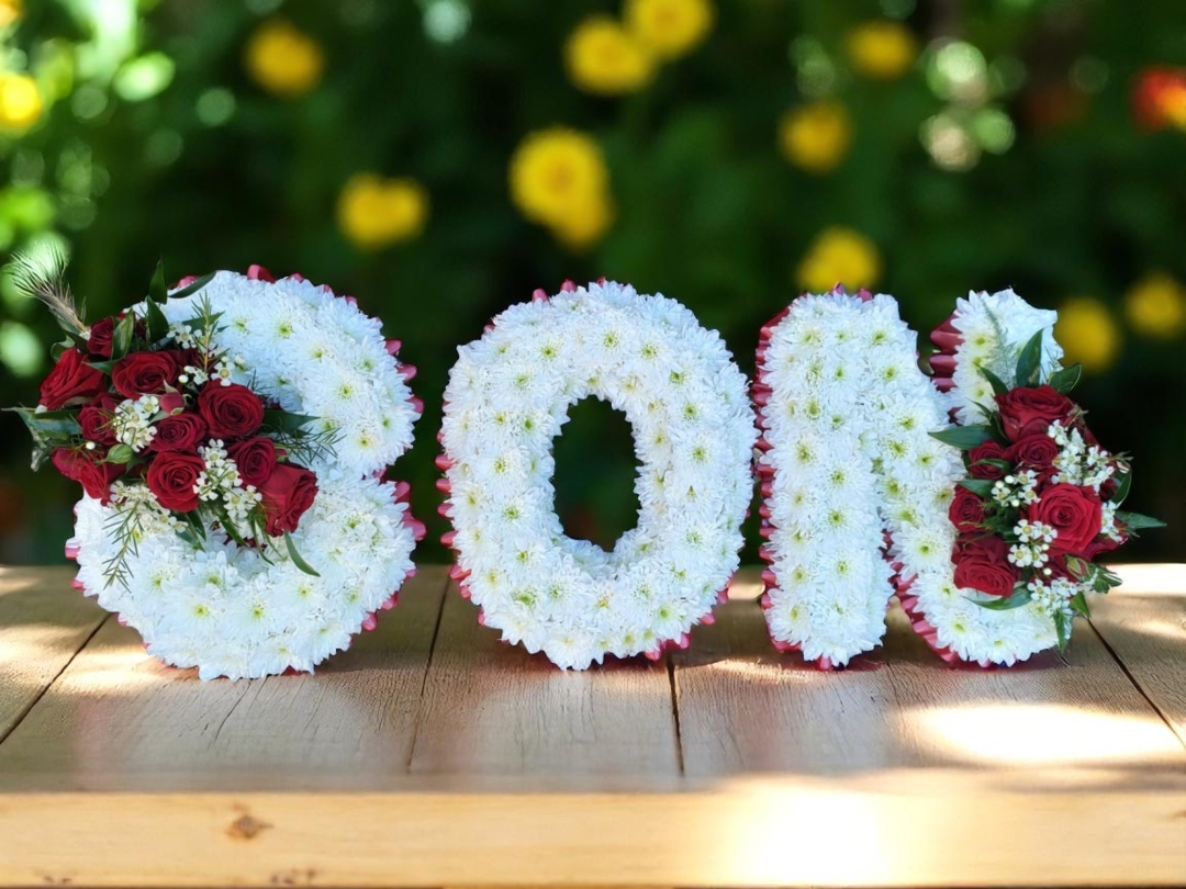 White Based Letters