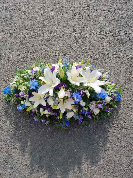 Tranquil Sky   Casket Spray