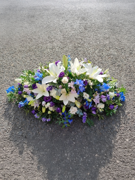 Tranquil Sky   Casket Spray