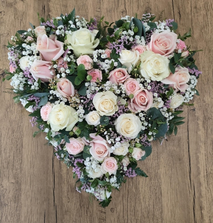 Pastel Rose Heart