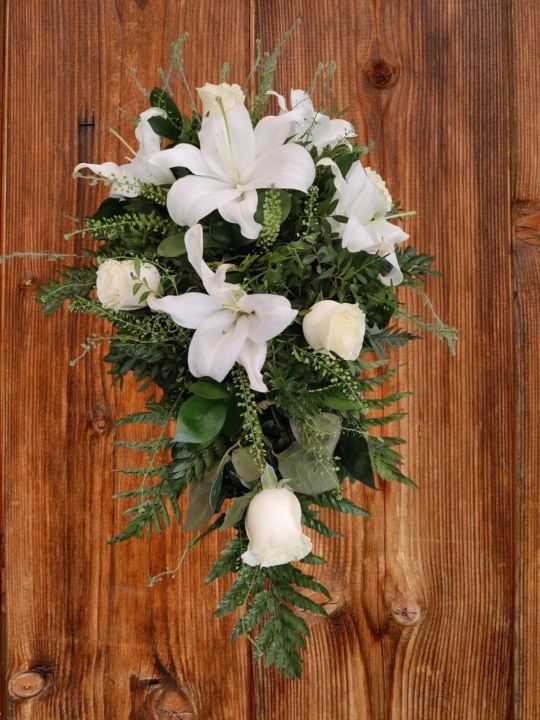 Rose and Lily Spray