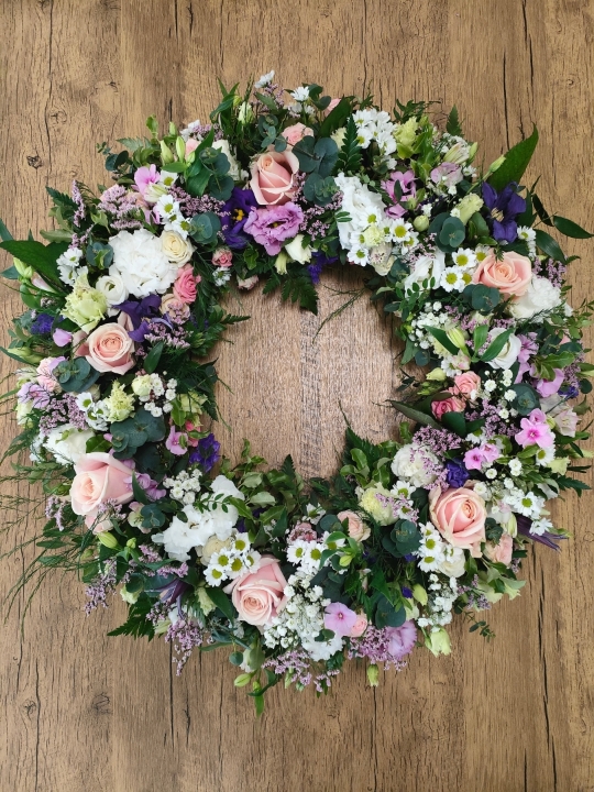 Soft Pastel Wreath
