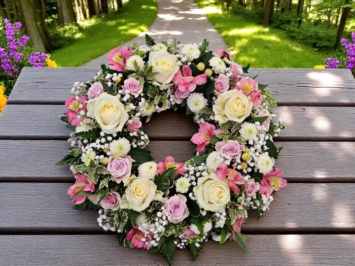 Soft Pastel Wreath