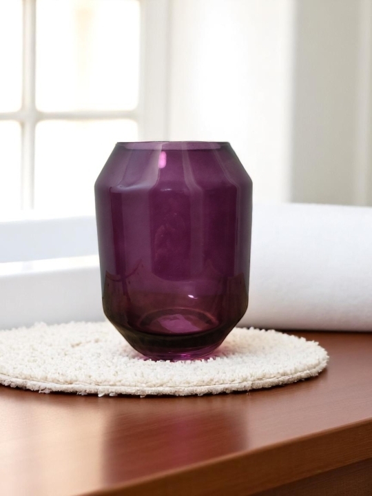 Dark plum vase
