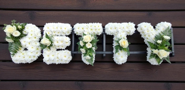 White Based Letters