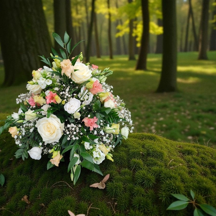 Soft Colour Posy Arrangement