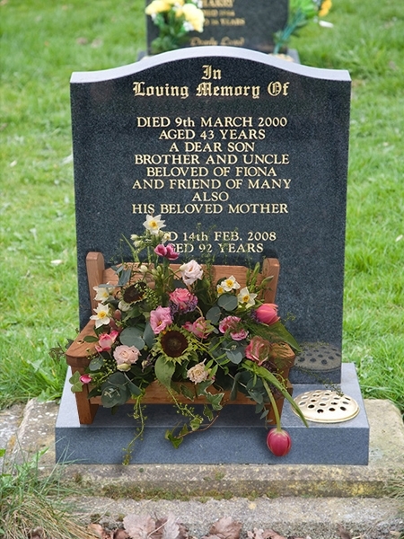 Garden of Memories Bench