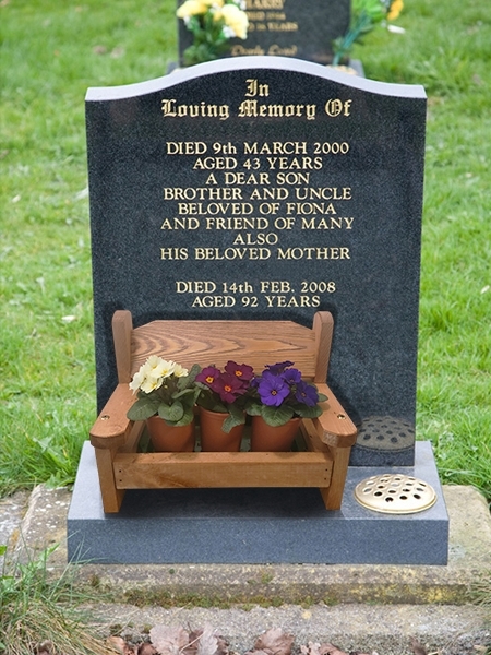 Garden of Memories Bench