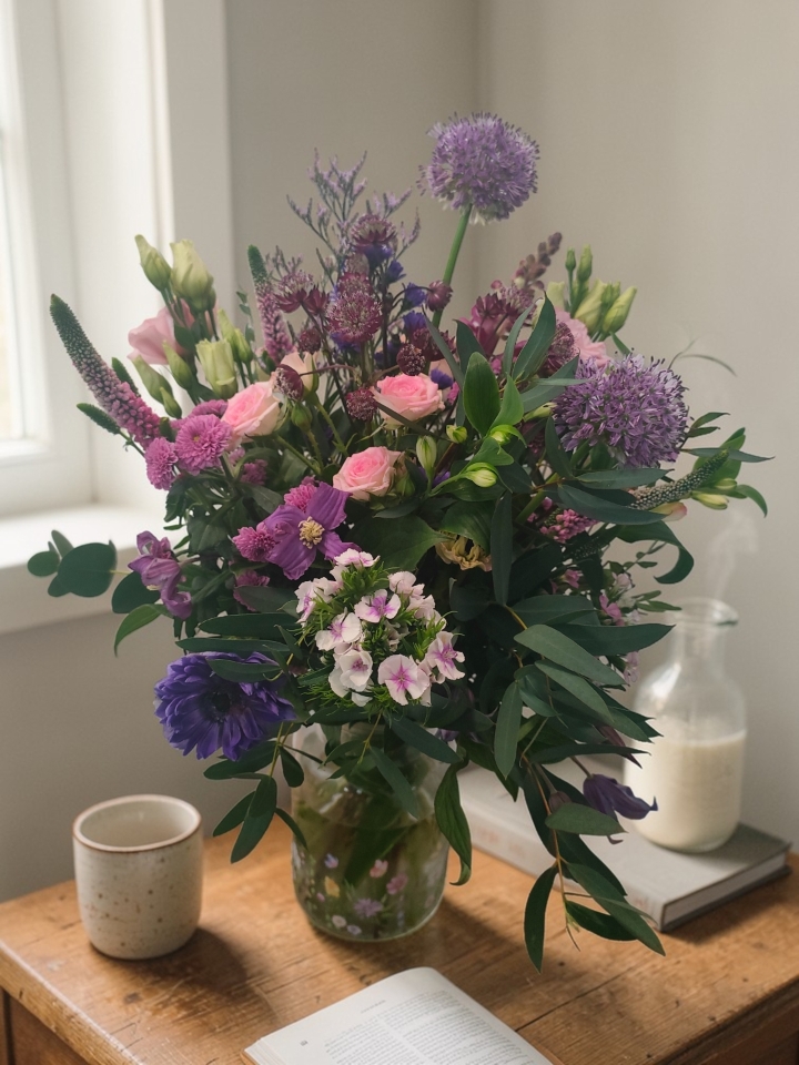 Wild Flower Spring Jar
