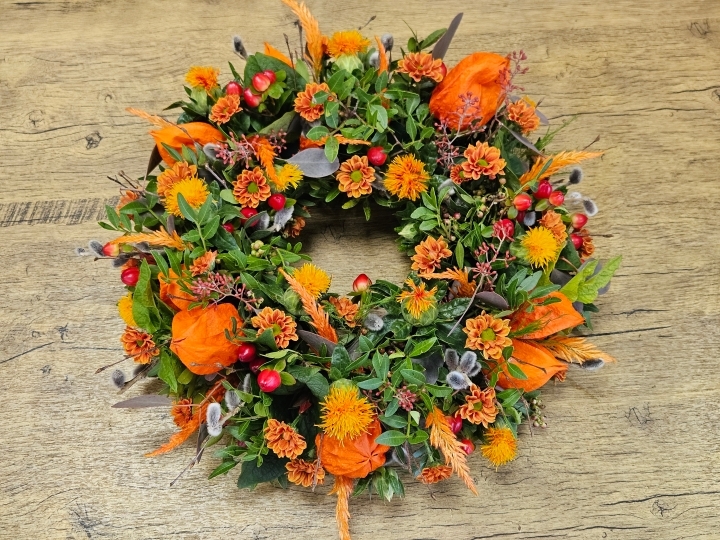 Autumn Door Wreath