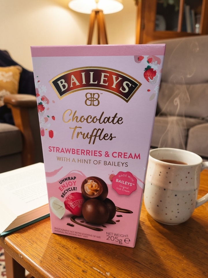 Baileys Chocolate Truffles Strawberries and Cream