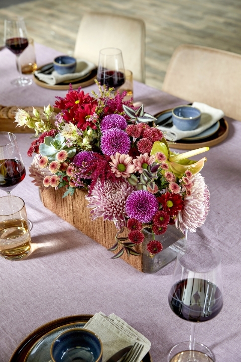 Blushing Winter Table