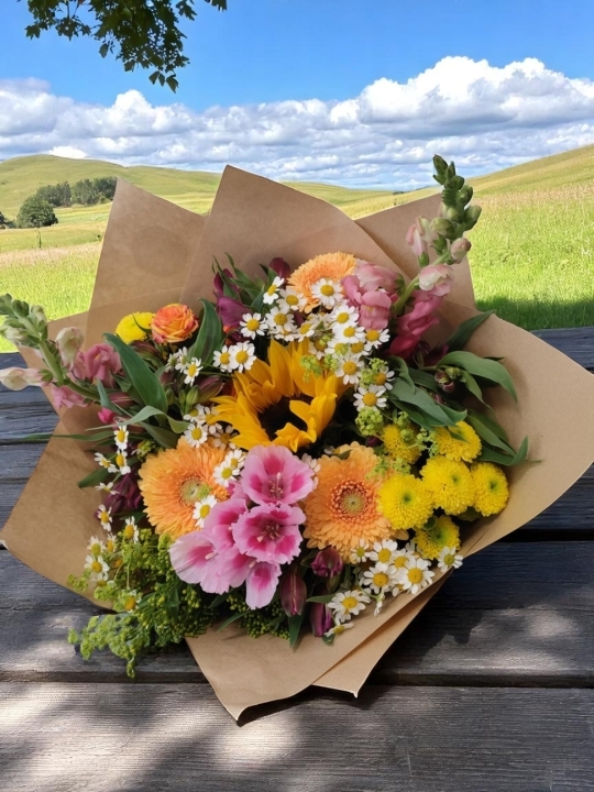Bright and joyous