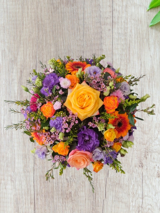 Colourful Bloom Hatbox