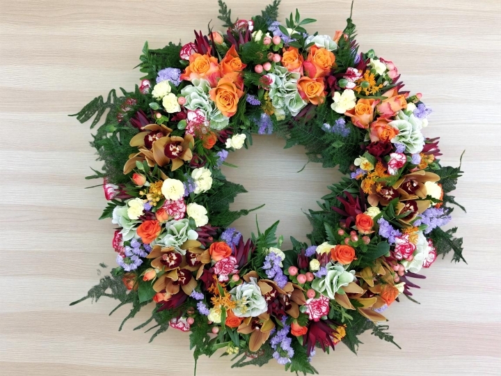 Eternal Autumnal Elegance Wreath